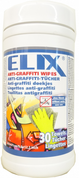 Anti-Graffiti Tücher -30 Tücher/Box